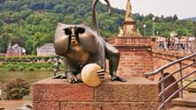 Heidelberg, Brückenaffe Heidelberg, Brückenaffe