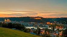 Passau in the evening