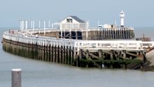 Blankenberge by the North Sea