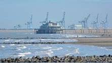 Blankenberge by the North Sea