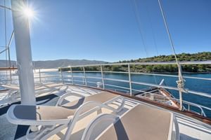 Magellan, Sonnendeck