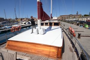 Sun deck in the SUNDIAL