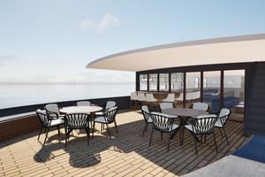 Sun deck MAGNIFIQUE X (model image)