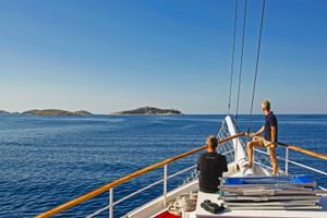 Aussicht von Deck MS SVETI VID