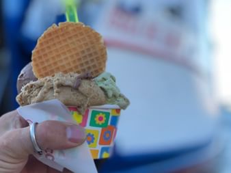 Gelato in der Toskana