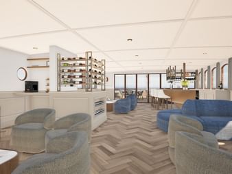 Lounge mit Bar MAGNIFIQUE X (Modellbild) Lounge mit Bar MAGNIFIQUE X (Modellbild)