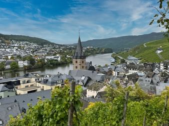 Panoramic view of Bernkastel-Kues