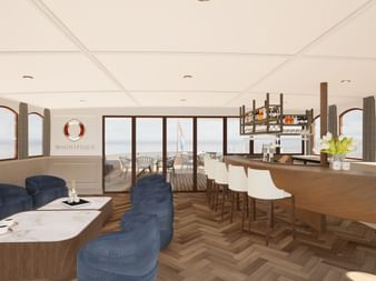 Lounge mit Bar MAGNIFIQUE X (Modellbild) Lounge mit Bar MAGNIFIQUE X (Modellbild)