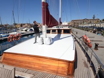 Sonnendeck auf der SUNDIAL