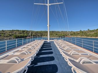 Magellan, Sonnendeck