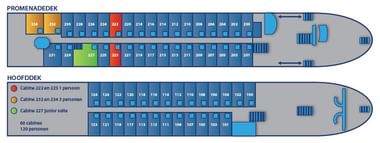 Deck Plan, MS RIGOLETTO Deck Plan, MS RIGOLETTO