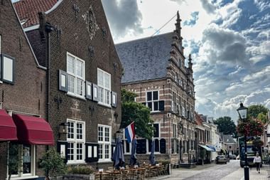 Festungsstadt Naarden, Radtour Huizen - Amsterdam