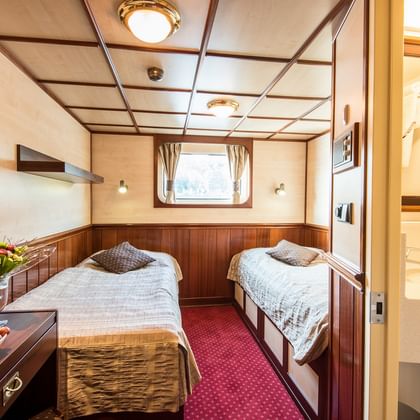 2-bed cabin main deck, MS FLORENTINA