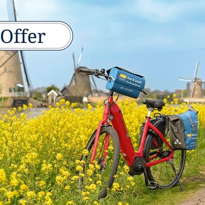 Kinderdijk with Bike & Boat