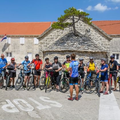 Fahrradtour auf der Insel Brač