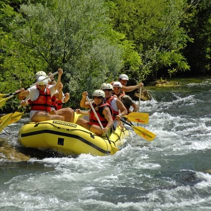 Rafting-Tour Cetina