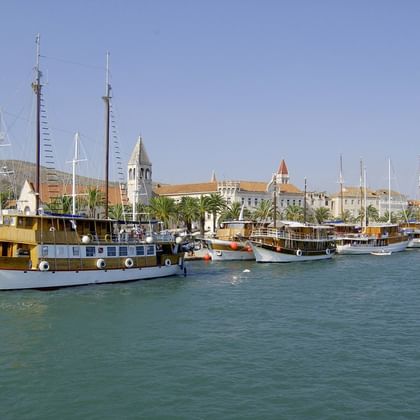 Hafen in Trogir