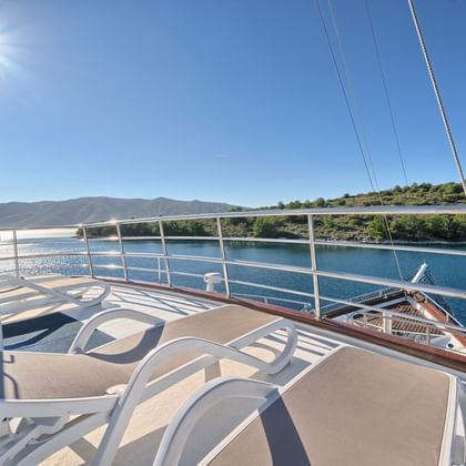 Magellan, Sonnendeck