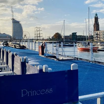 Blick auf Bremerhaven