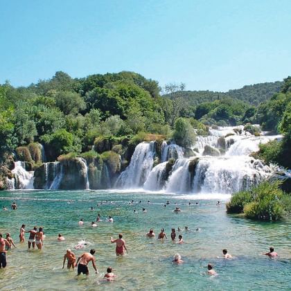 Wasserfälle im Nationalpark Krka
