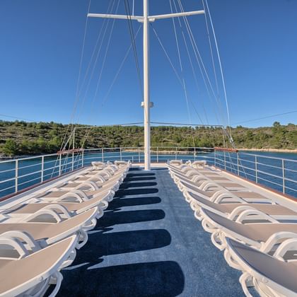 Magellan, Sonnendeck