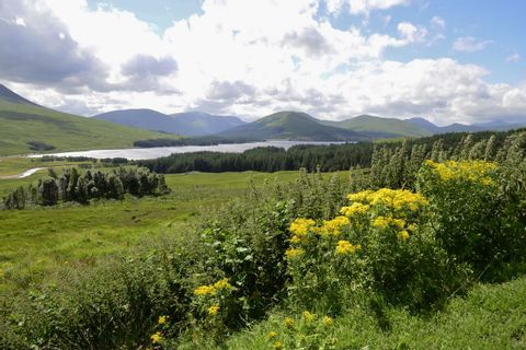 Malerische Landschaft in Schottland