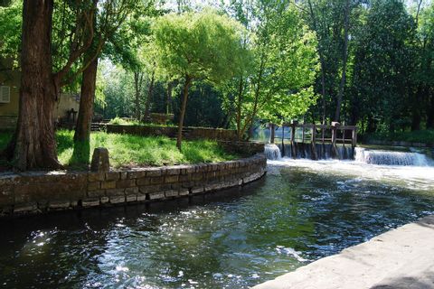 Malerischer Kanal