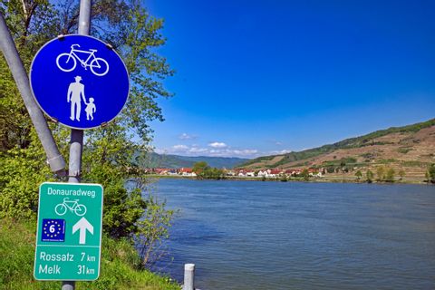 Danube Cycle Path near Krems