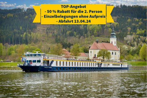 TOP-Angebot Rad und Schiff Passau - Budapest - Passau, MS PRINZESSIN KATHARINA