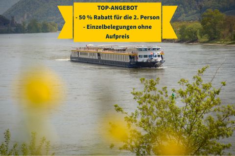 TOP-Angebot, Die Donau im Frühling, MS PRINZESSIN KATHARINA