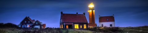 Leuchtturm auf der Insel Texel