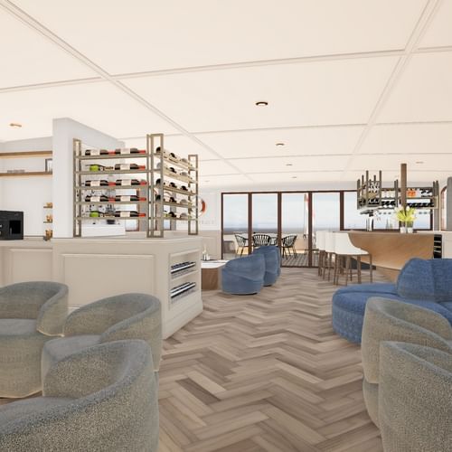 Lounge with bar MAGNIFIQUE X (model image)