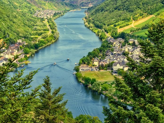 Explore picturesque river landscapes in Germany by bike & boat